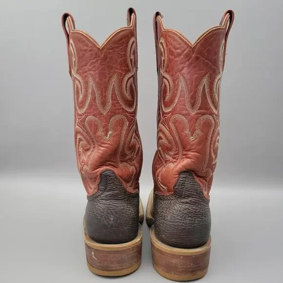 Vintage Rios of Mercedes Men’s Cowboy Boots Size 8.5 D Made In USA